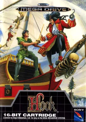 Hook (Europe) box cover front